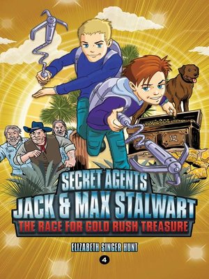 cover image of The Race for Gold Rush Treasure: USA